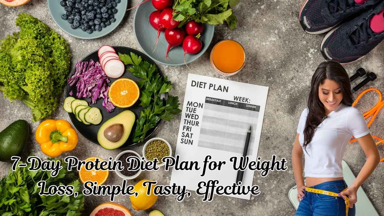 7-Day Protein Diet Plan for Weight Loss: Simple, Tasty, Effective