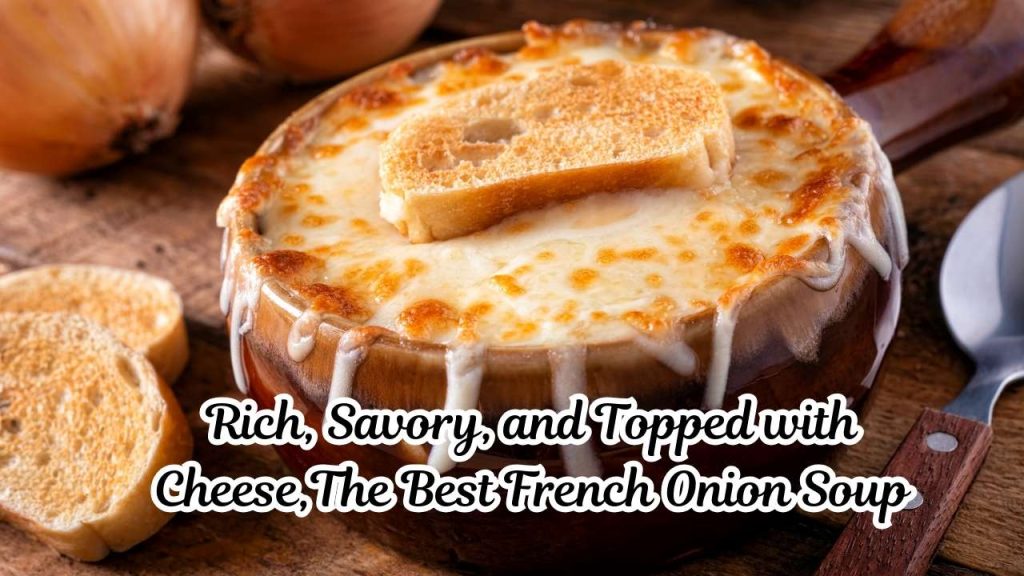 Rich, Savory, and Topped with Cheese: The Best French Onion Soup