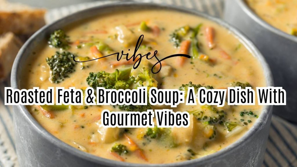 Roasted Feta & Broccoli Soup: A Cozy Dish With Gourmet Vibes